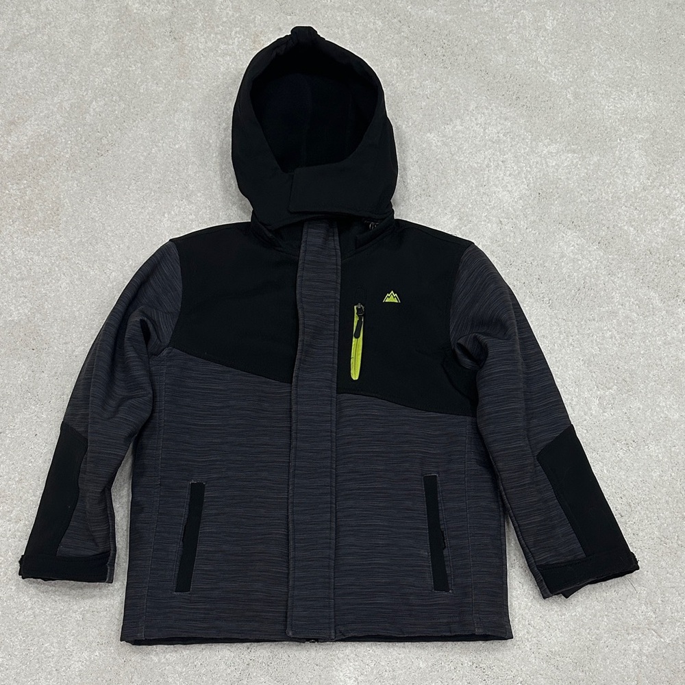 Snozu Black and Gray Kids Jacket